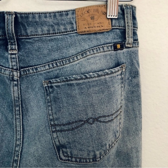 Lucky Brand Sweet Straight Distressed Jean 6/28R - Picture 12 of 16